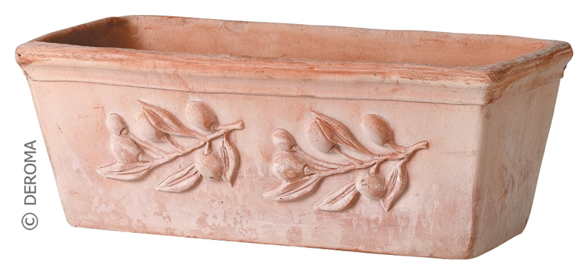 Pflanzgefäß Olive 30 cm DEROMA Pflanzgefäß Olive 30 cm