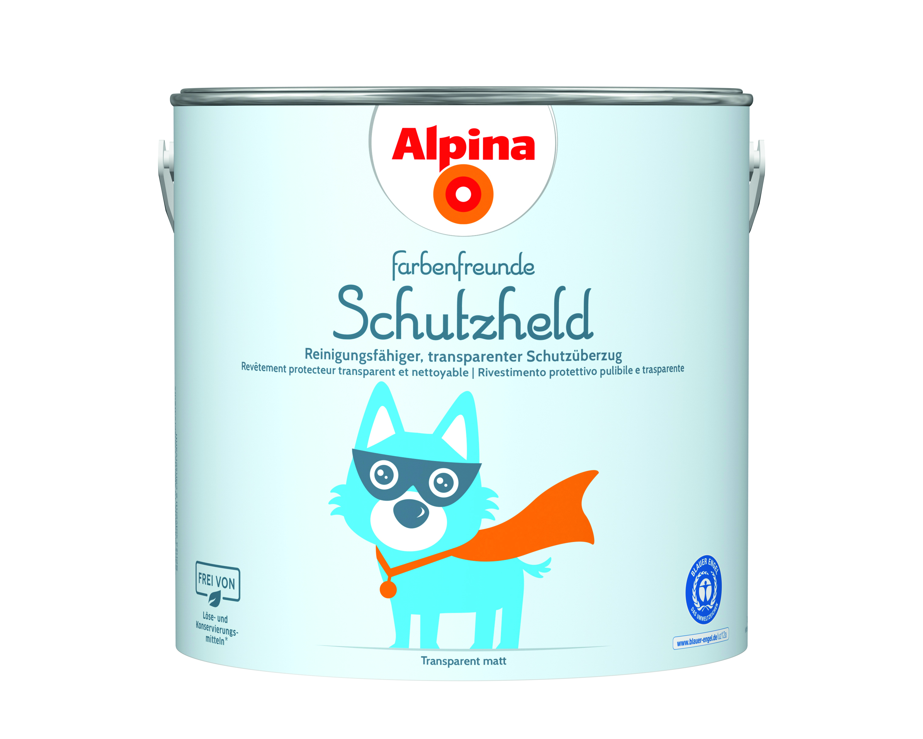 ALPINA FARBEN Wandfarbe Schutzheld  2,5L Alpina Farbenfreunde