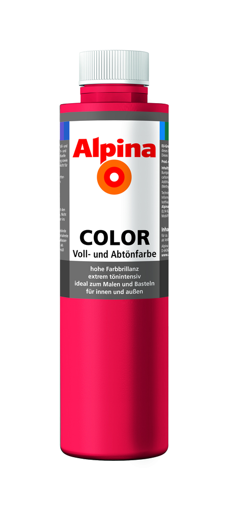 ALPINA FARBEN Abtönpaste Alpina Color Fire Red 750ml 