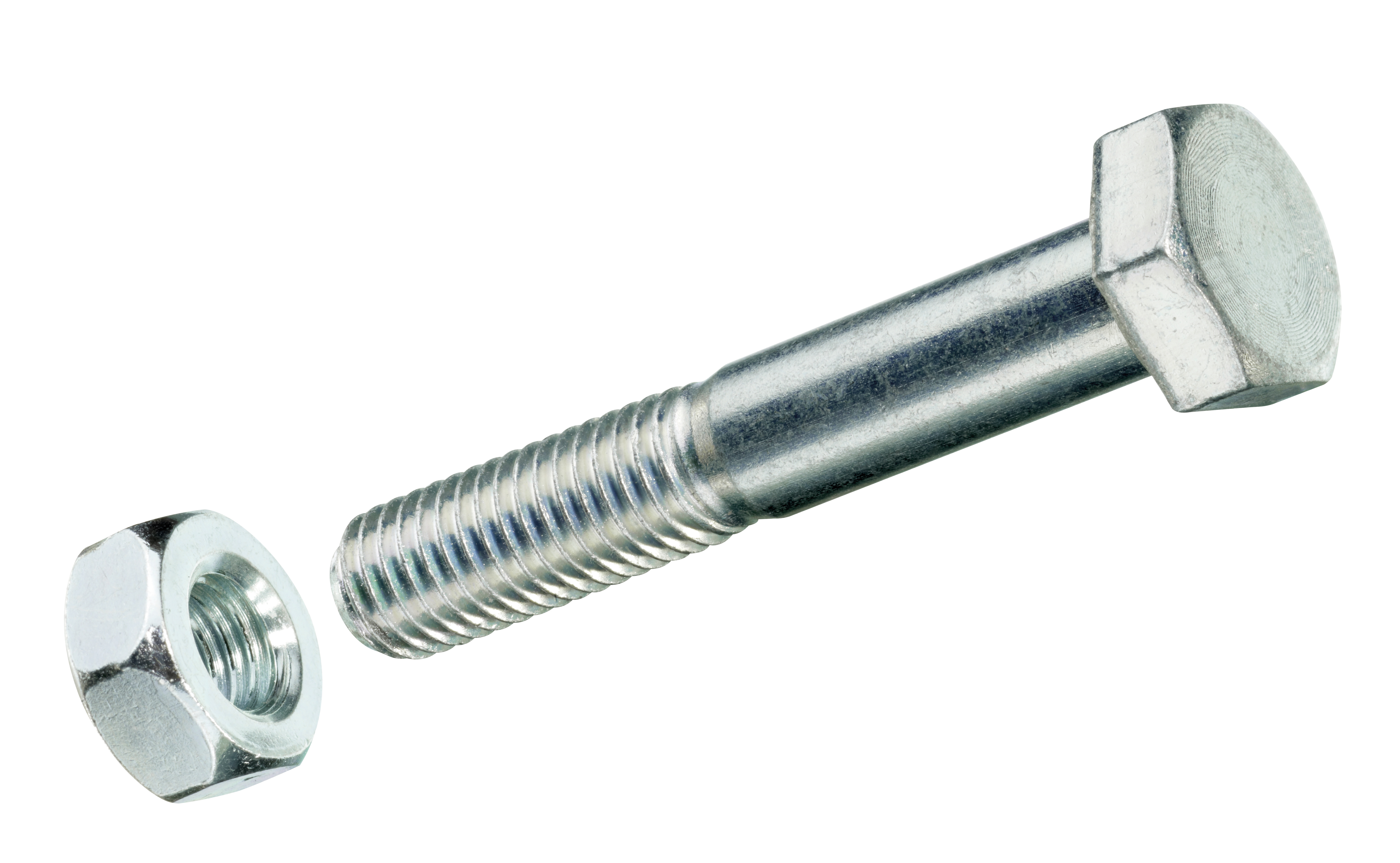 HSI Maschinenschrauben verzinkt M8x50mm mit Muttern (PG H)