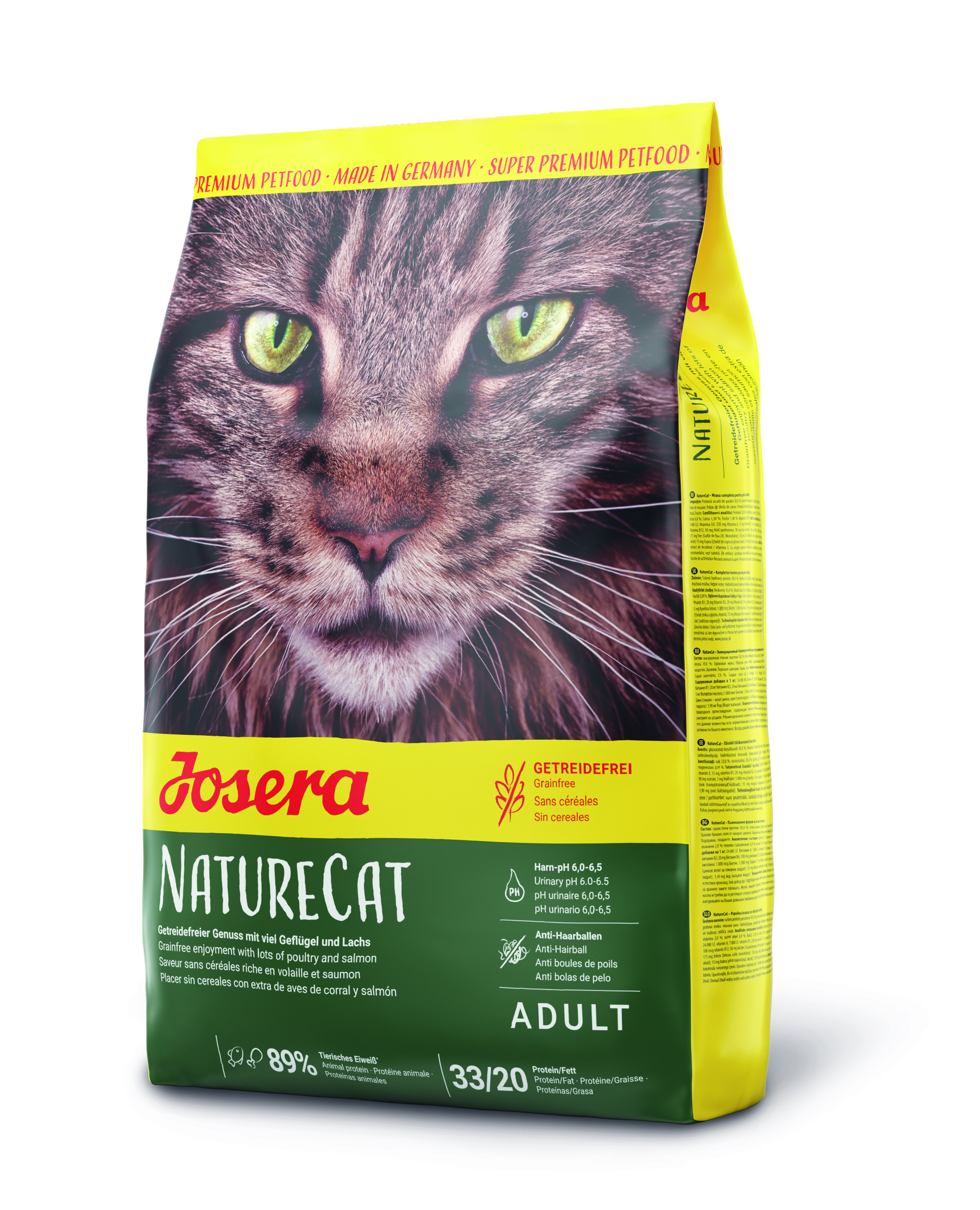 GRUNER Josera NatureCat 4,25kg neu Katzenfutter Super Premium