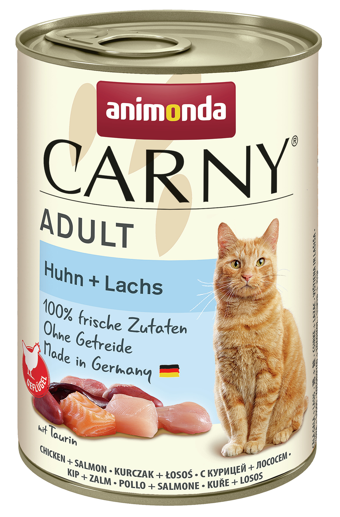 BTG BETEILIGUNGS GMBH Ani.Cat Carny Adult Huhn&Lachs 400g 