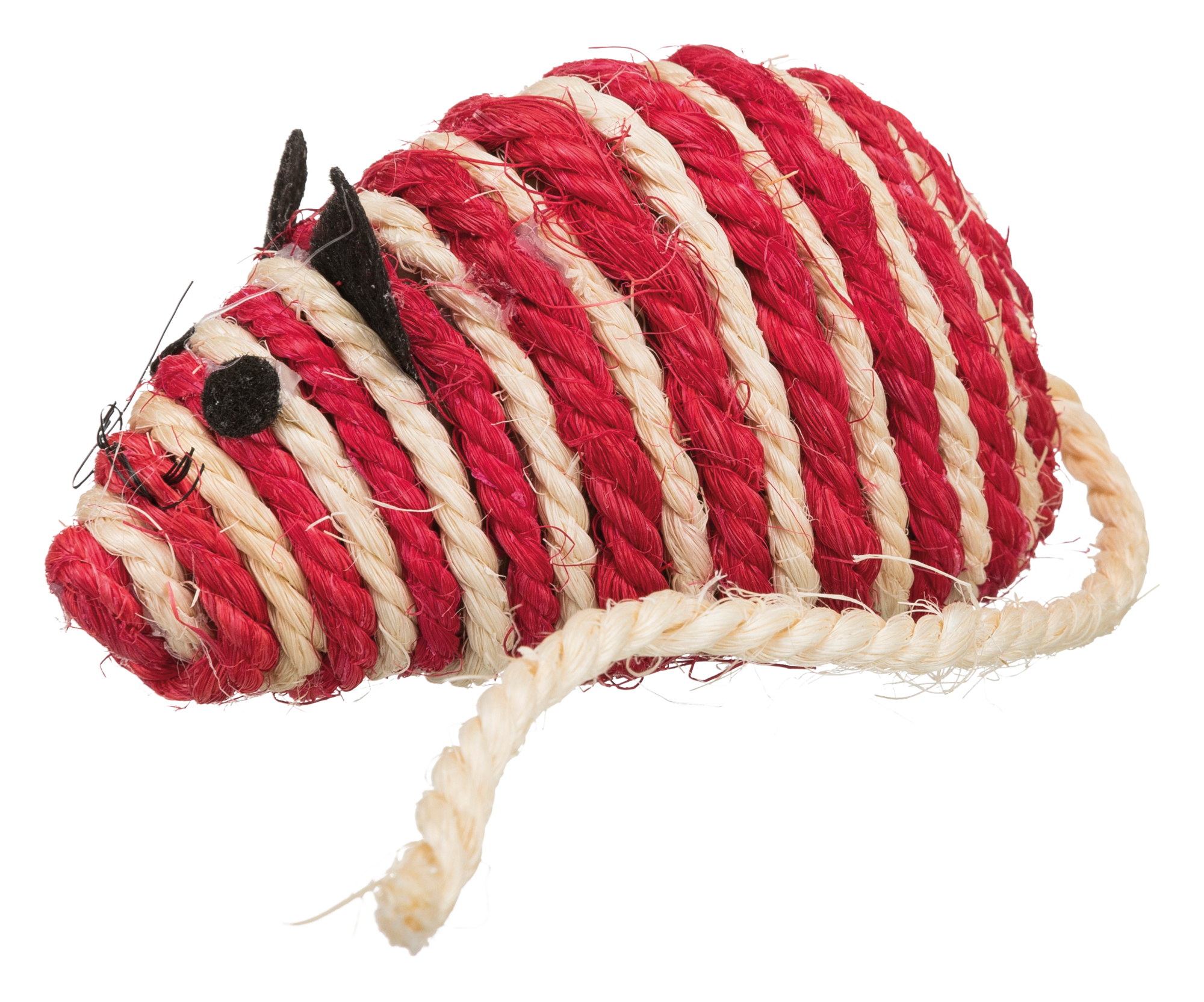 TRIXIE HEIMTIERBEDARF Sisal-Maus mit Catnip 10cm Katze