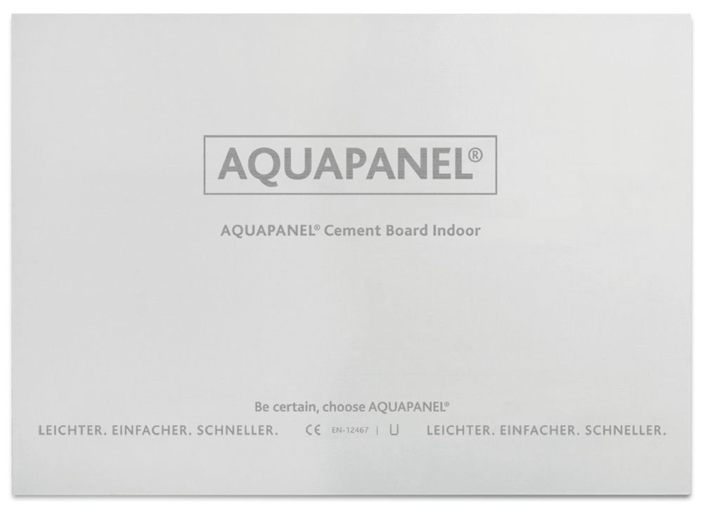 KNAUF GIPS, MARMORIT AQUAPANEL Indoor 900x1250x12,5mm Cement Board
