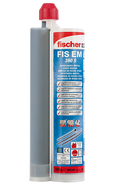 FISCHER Injektions-Mörtel FIS EM 390 S 390 ml 