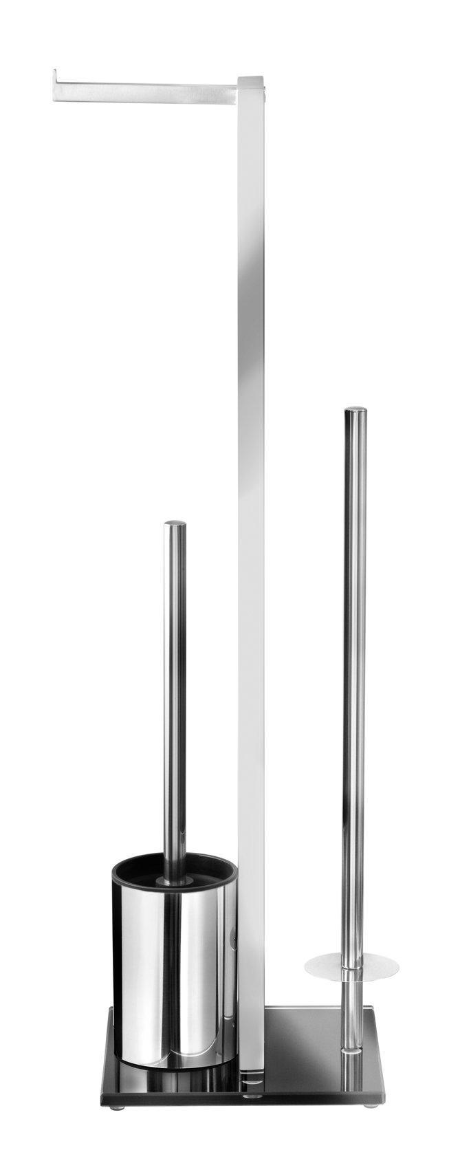 WENKO WENSELAAR GMBH  KG Stand WC-Garnitur Rivalta Edelstahl glänzend