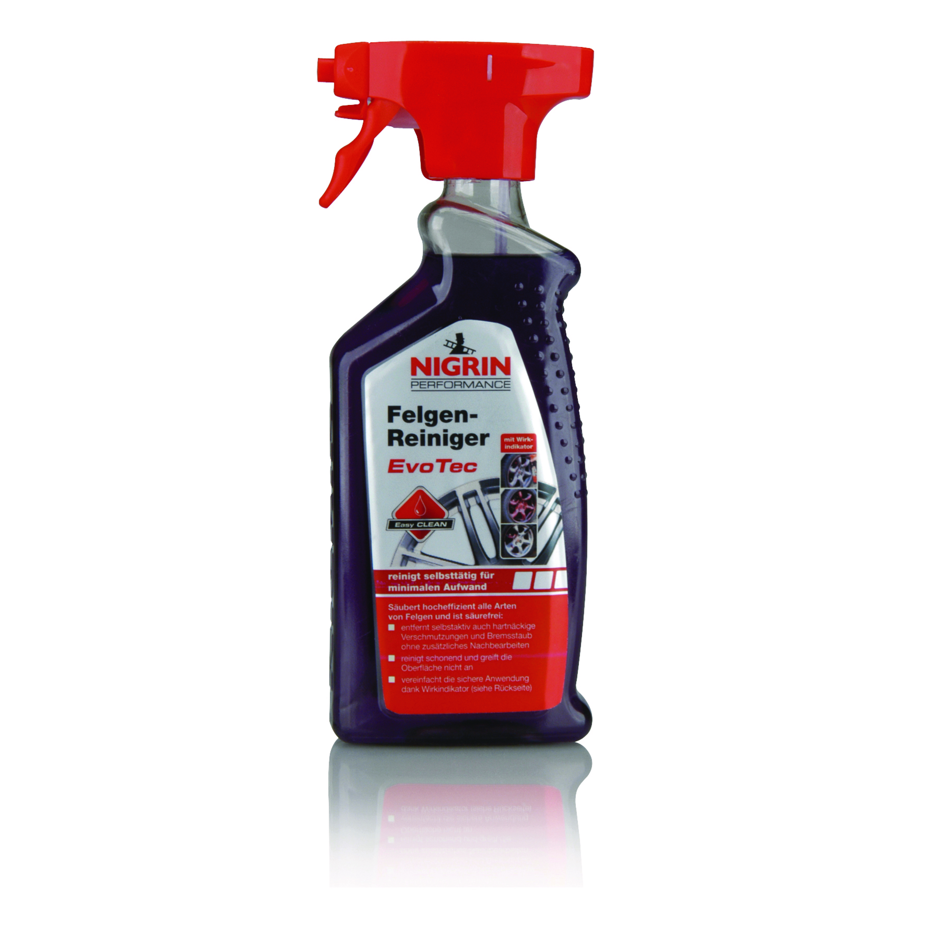 INTERUNION Felgenreiniger NIGRIN 500ml PERFORMANCE EvoTec