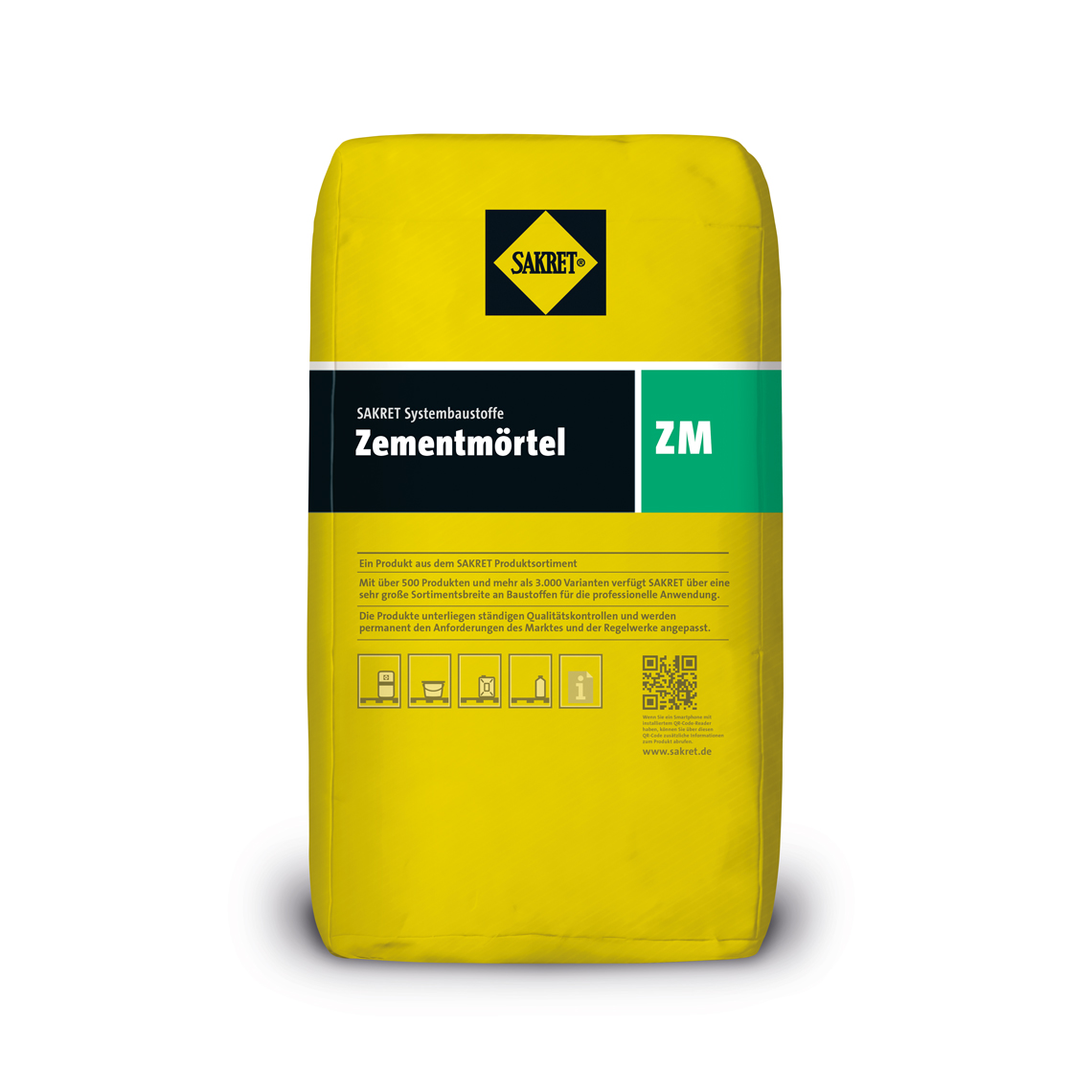 SAKRET TROCKENBAUSTOFFE EUROPA GMBH & CO Zementmörtel ZM grau 30kg 