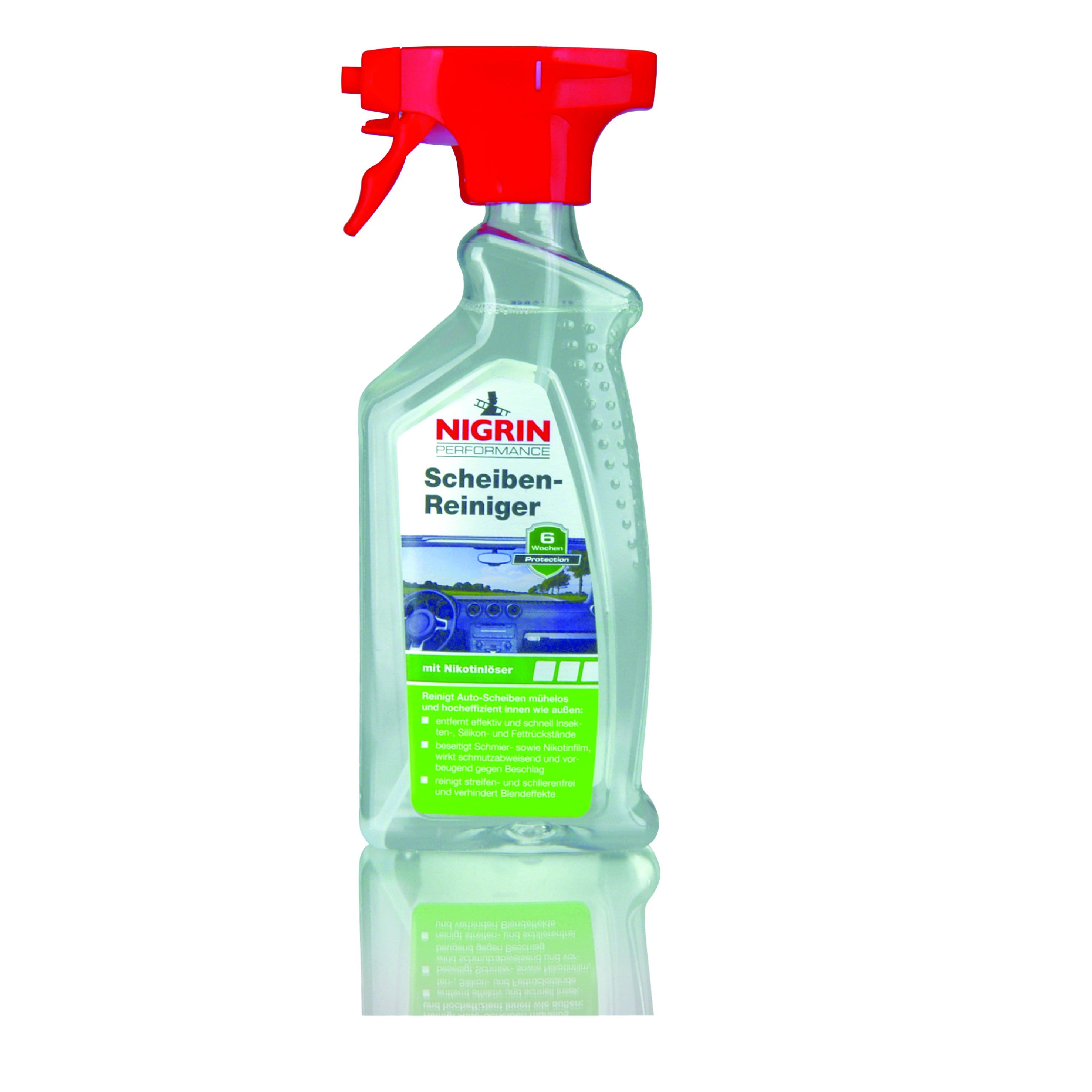 INTERUNION NIGRIN NanoTec Scheibenreiniger 500ml Nikotinlöser
