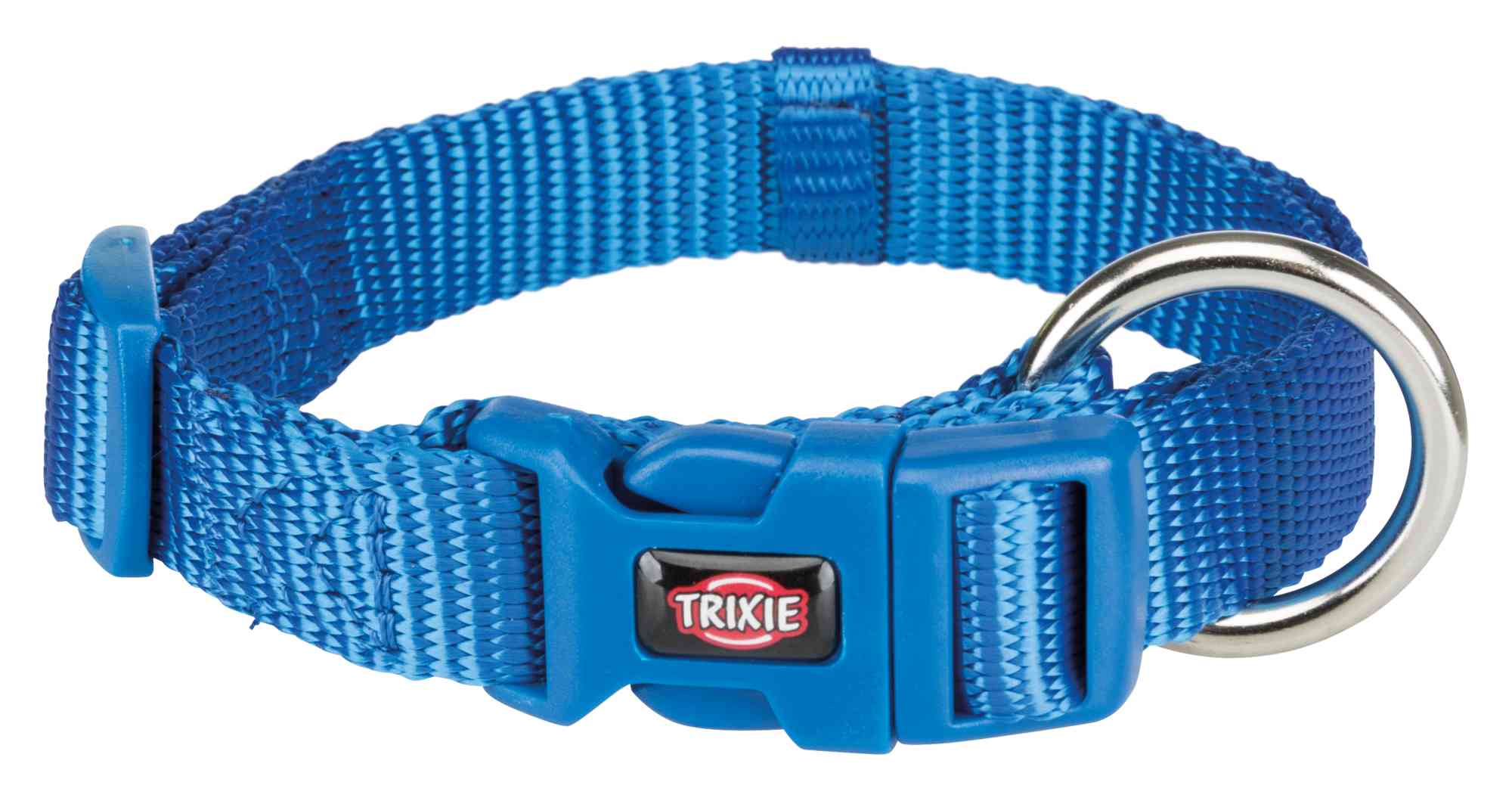 TRIXIE HEIMTIERBEDARF P. Halsband blau S-M 30-45cm/15mm Hund Premium