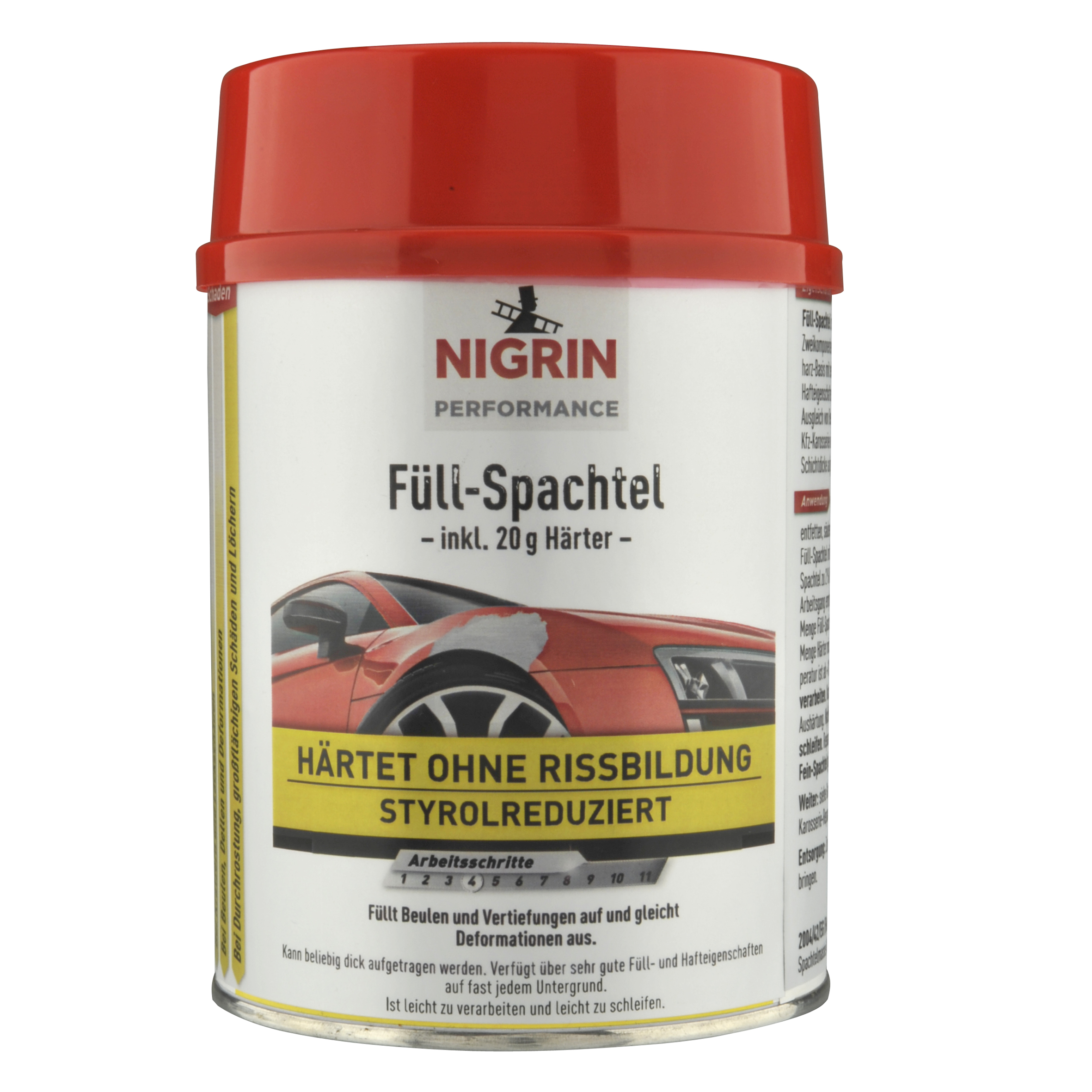 INTERUNION NIGRIN Performance Füll-Spachtel 1kg 