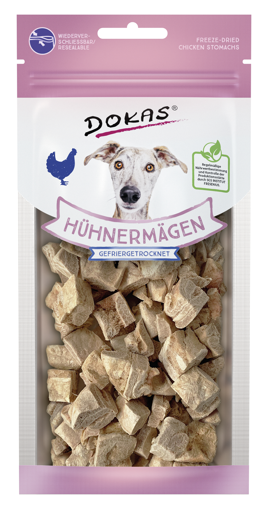 BTG BETEILIGUNGS GMBH Dok Dog Snack Hühnermäg.gefriergetr. 20g 