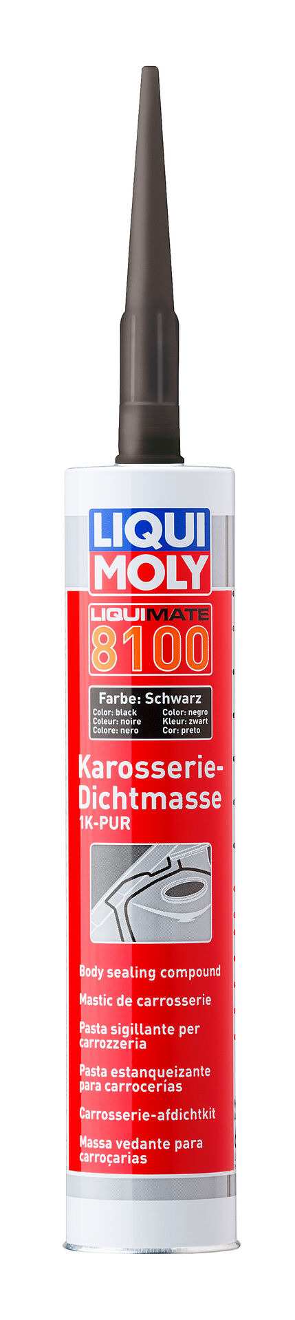 LIQUI-MOLY Klebdichtstoff 1K-PUR schwarz 300 ml Liquimate 8100