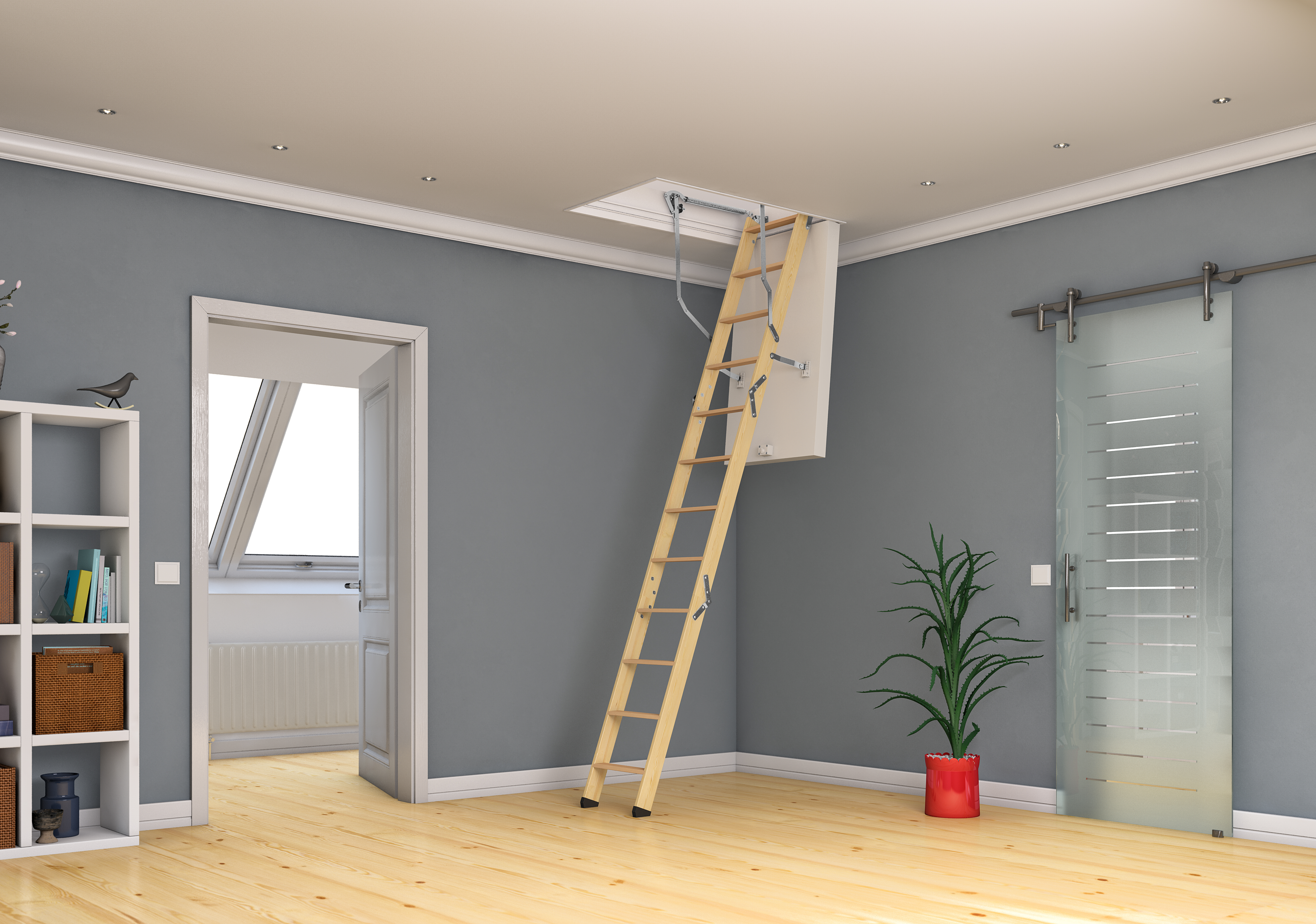GEBR. DOLLE GMBH DOLLE clickFIX 3tlg. 120x70 cm lichte Raumhöhe bis 274 cm