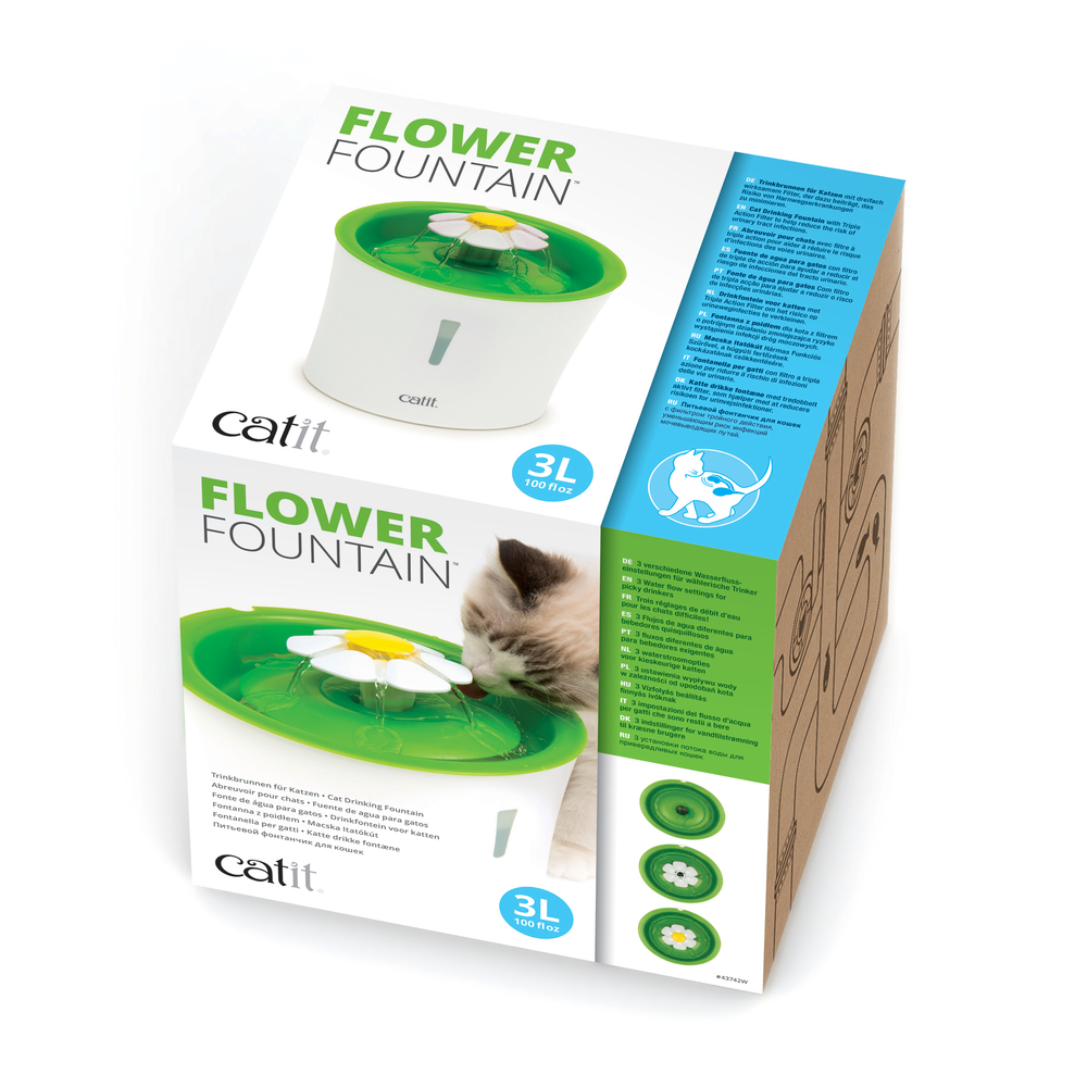 HAGEN DEUTSCHLAND GMBH & CO KG CA Senses 2.0 Flower Fountain Catit