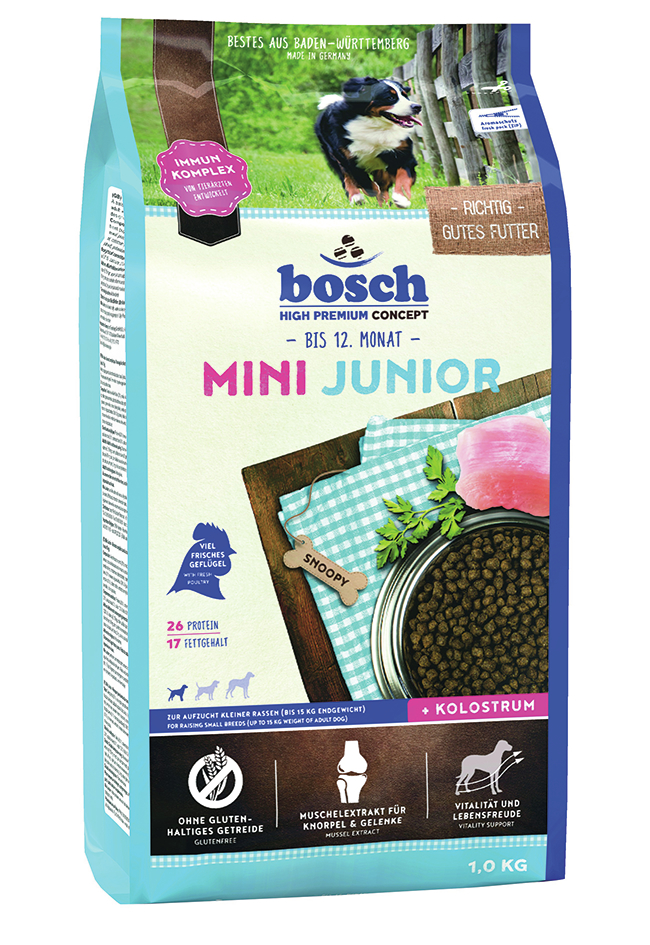 BTG BETEILIGUNGS GMBH Bosch Dog Mini Junior 1kg 
