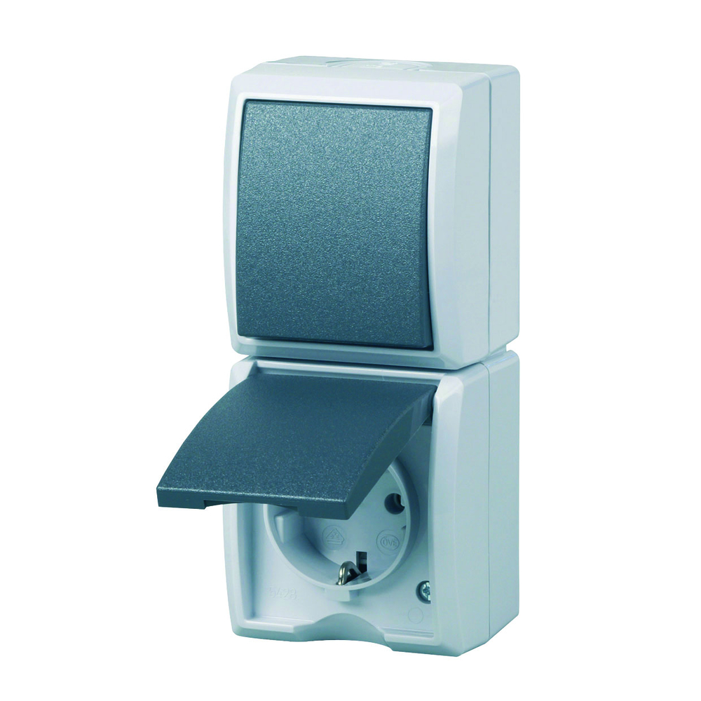 REV RITTER GMBH Steckdose/AusWechselschalter IP44 A-Form 