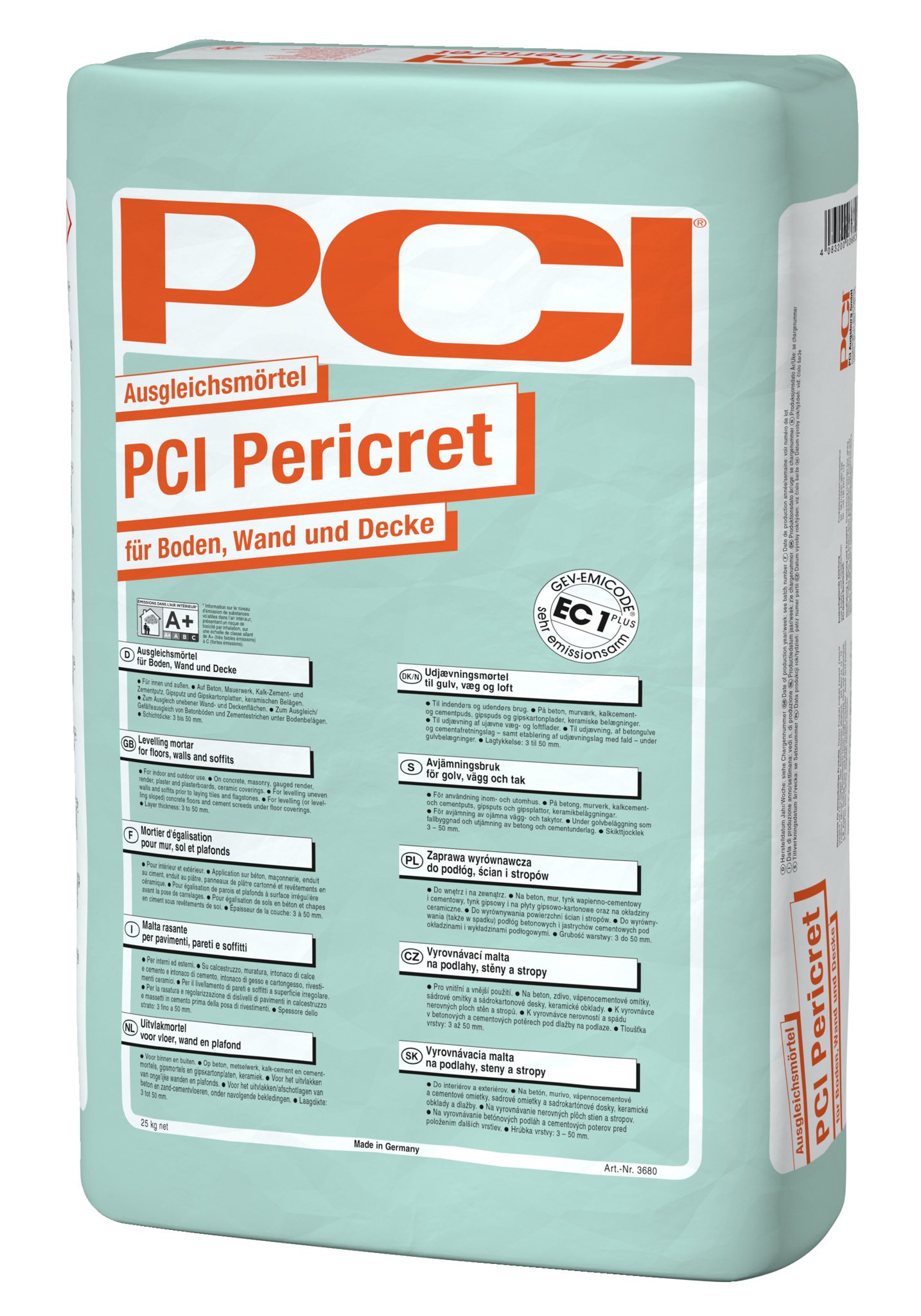 ZL OST PCI Pericret Ausgleichsmörtel grau 25kg 
