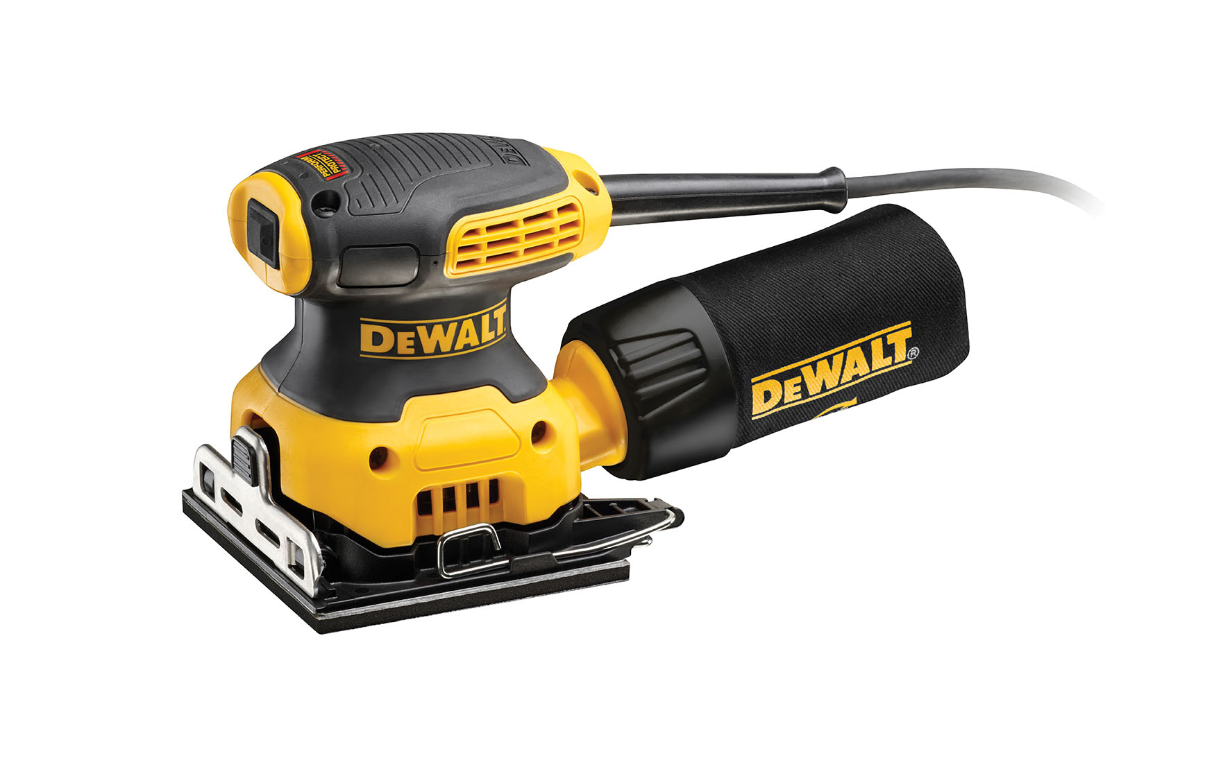 DEWALT STANLEY Vibrationsschleifer 108x115 mm 230 Watt DEWALT