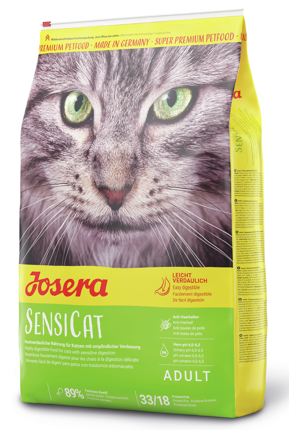 GRUNER Josera SensiCat 400g neu Katzenfutter Super Premium