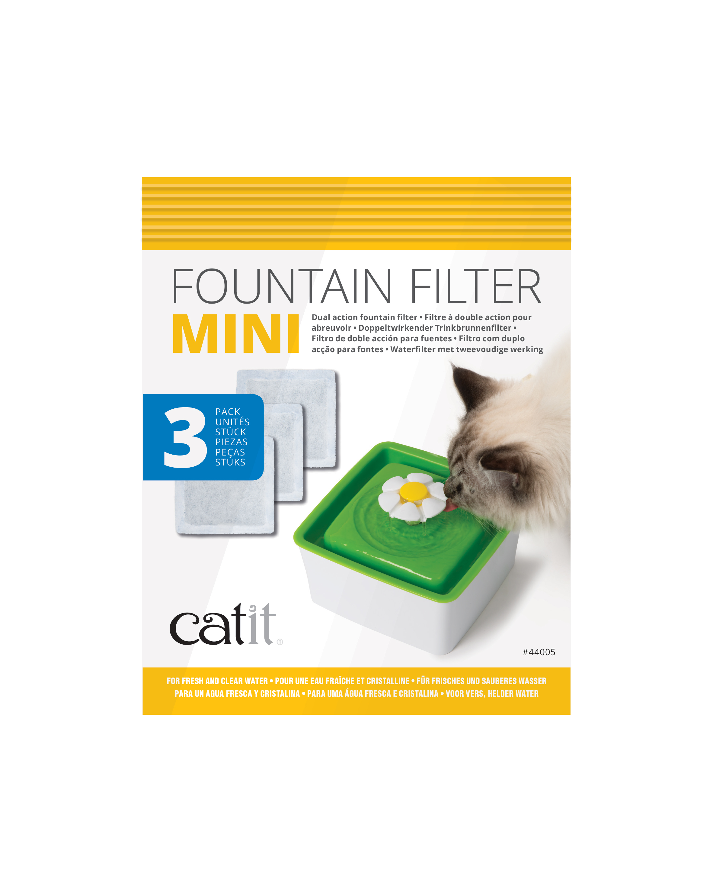 HAGEN DEUTSCHLAND GMBH & CO KG Catit 2.0 Ersatzfilter Mini 3er-Pack Catit