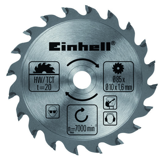 EINHELL Mini-Handkreissägen-Set TC-CS 860/1 Kit 