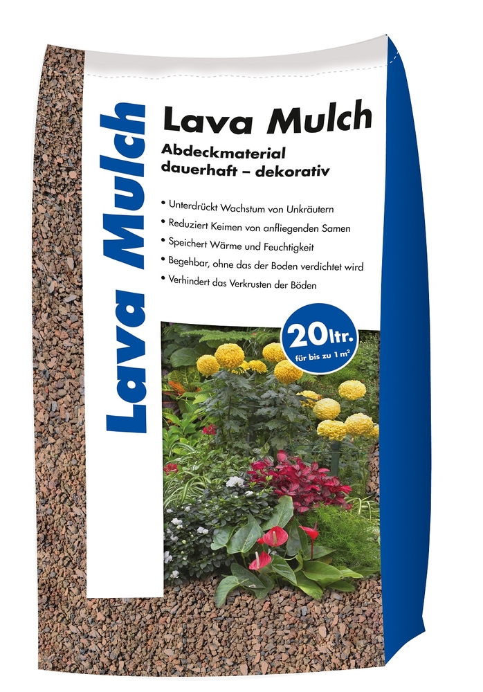 HAMANN Lava Mulch Rot  8-16mm 20l 