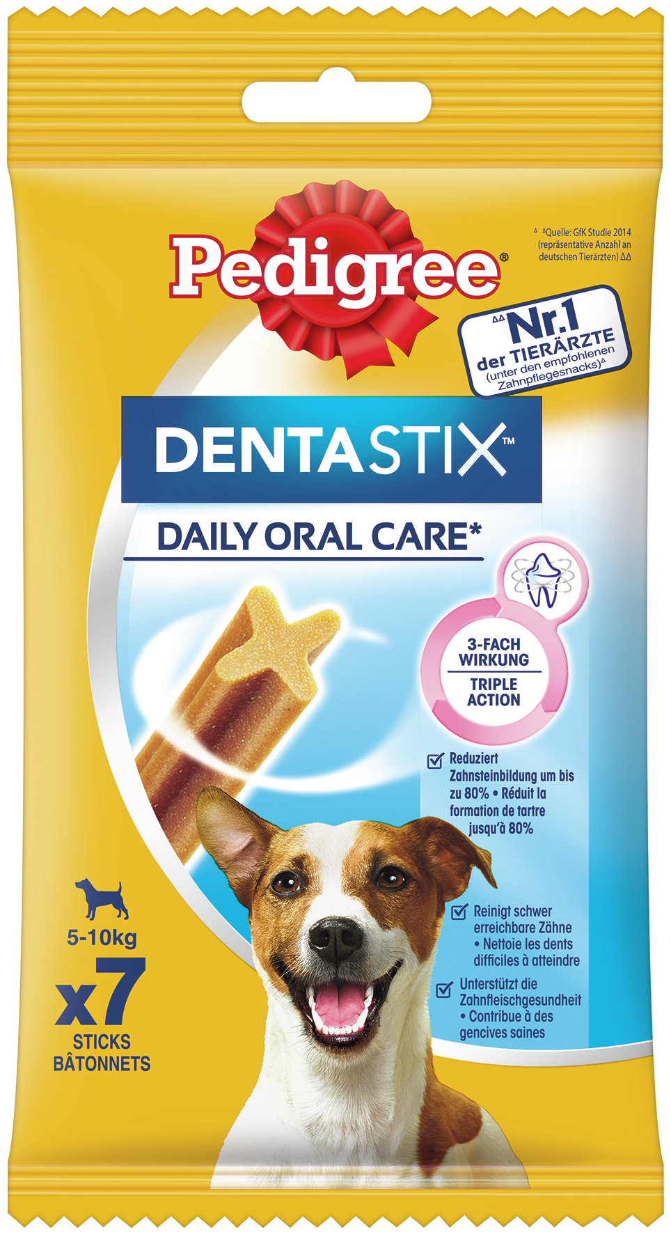 BTG BETEILIGUNGS GMBH Ped Denta Stix 2Sor. jung&klei Hunde 7St 