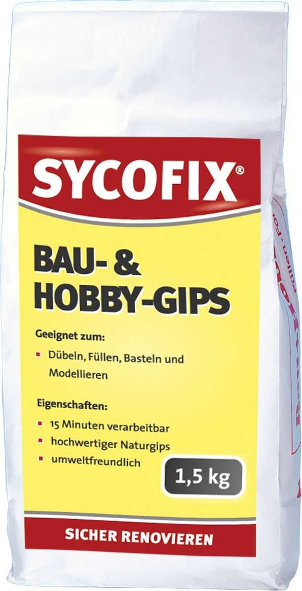 SIEDER GMBH Sycofix® Bau- und Hobby-Gips 1,5kg 