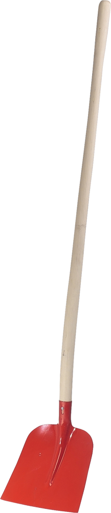 BAMEGO GMBH Holsteiner Schaufel 25x27cm m. Buchenstiel rot lackiert