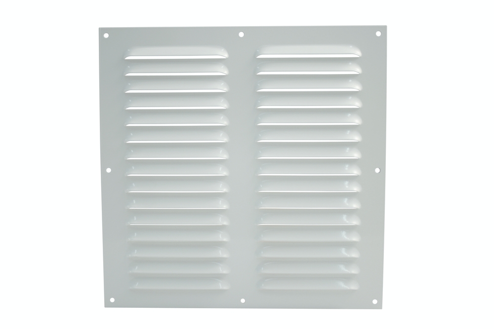 MARLEY Aluminium Gitter 300x300 weiß 
