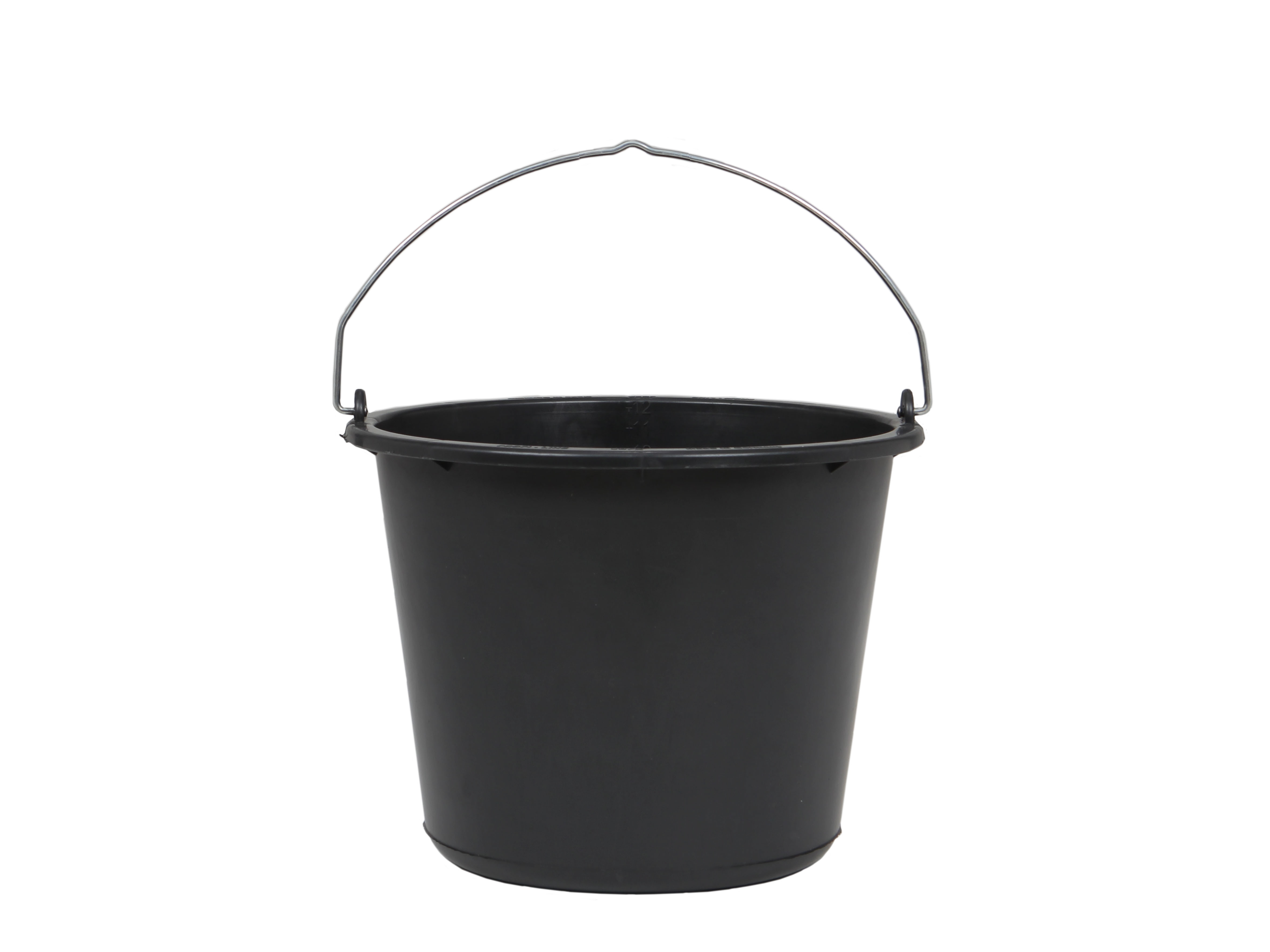ZL OST Baueimer PE schwarz Profi-Line 12 l TÜV geprüft