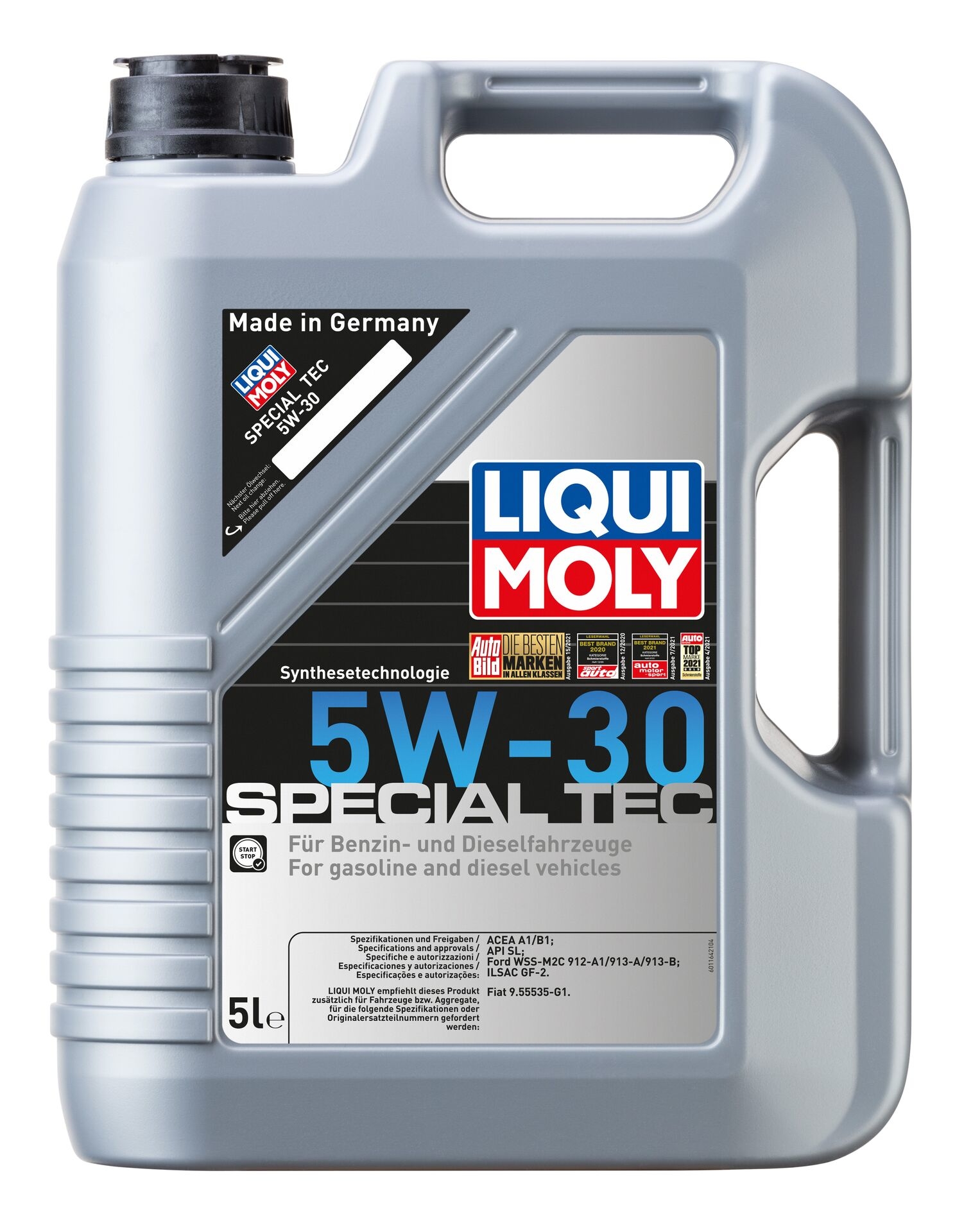 LIQUI-MOLY Motorenöl Leichtlauf Special 5W-30 5 l 