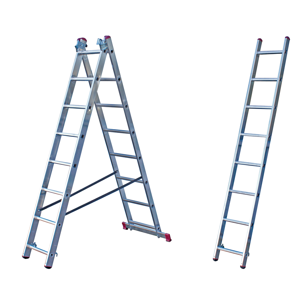 KRAUSE WERK GMBH & CO.KG Corda Vielzweckleiter Treppe 3x08 Spr. 