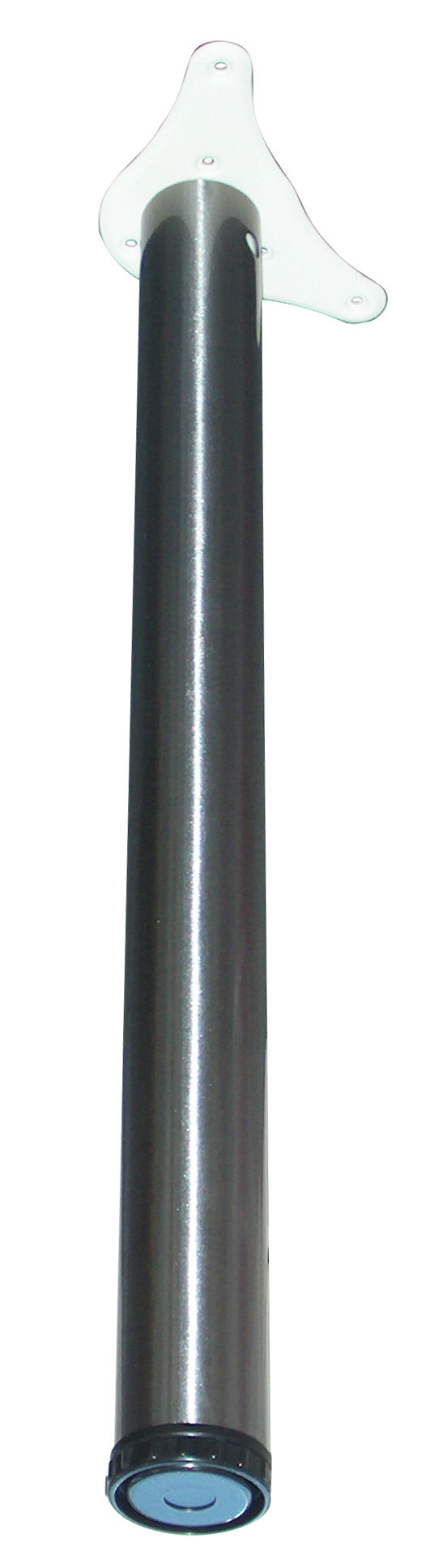 HSI Möbelfüße rund Stahlrohr verchromt 400mm 