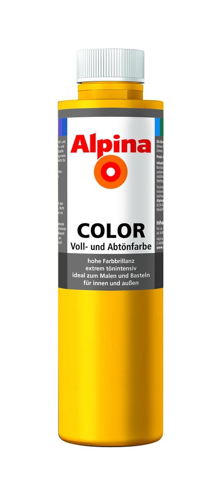 ALPINA FARBEN Abtönpaste Alpina Color Lucky Yell.750ml 