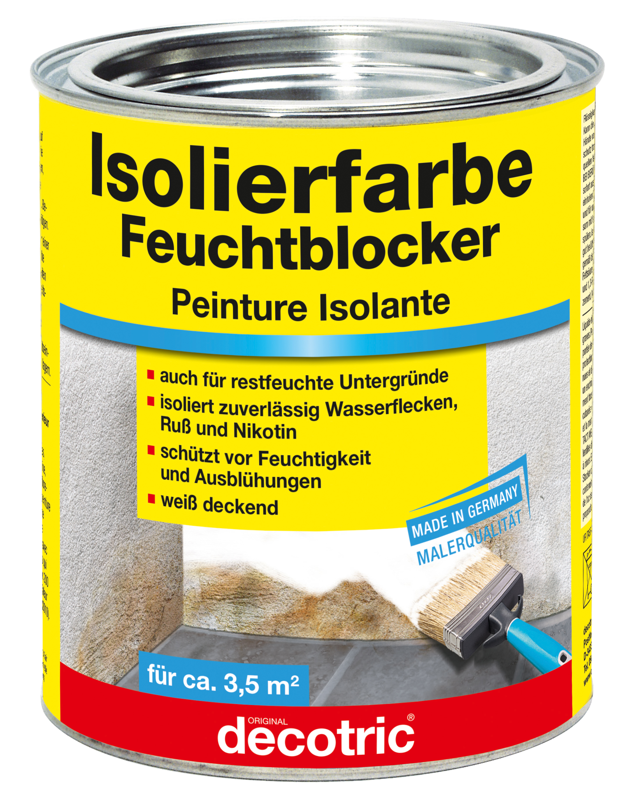 DECOTRIC Isolierfarbe 750ml decotric
