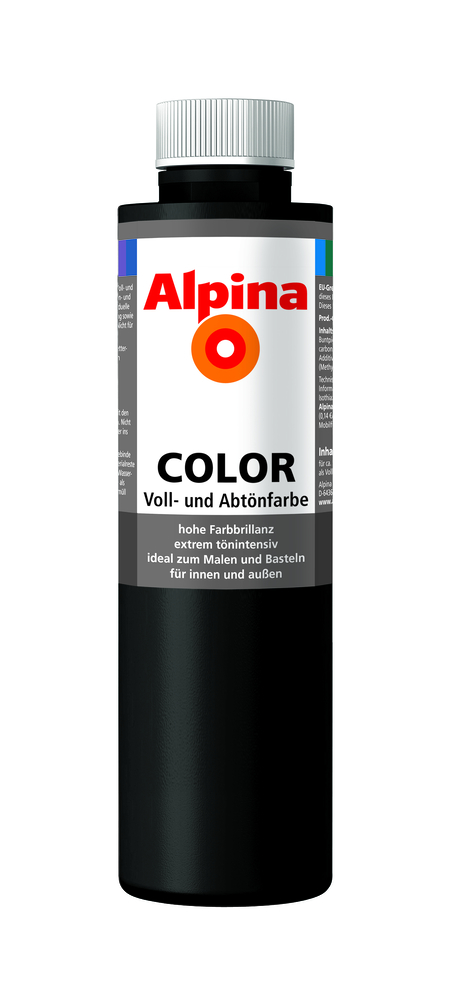 ALPINA FARBEN Abtönpaste Alpina Color Night Blac.750ml 