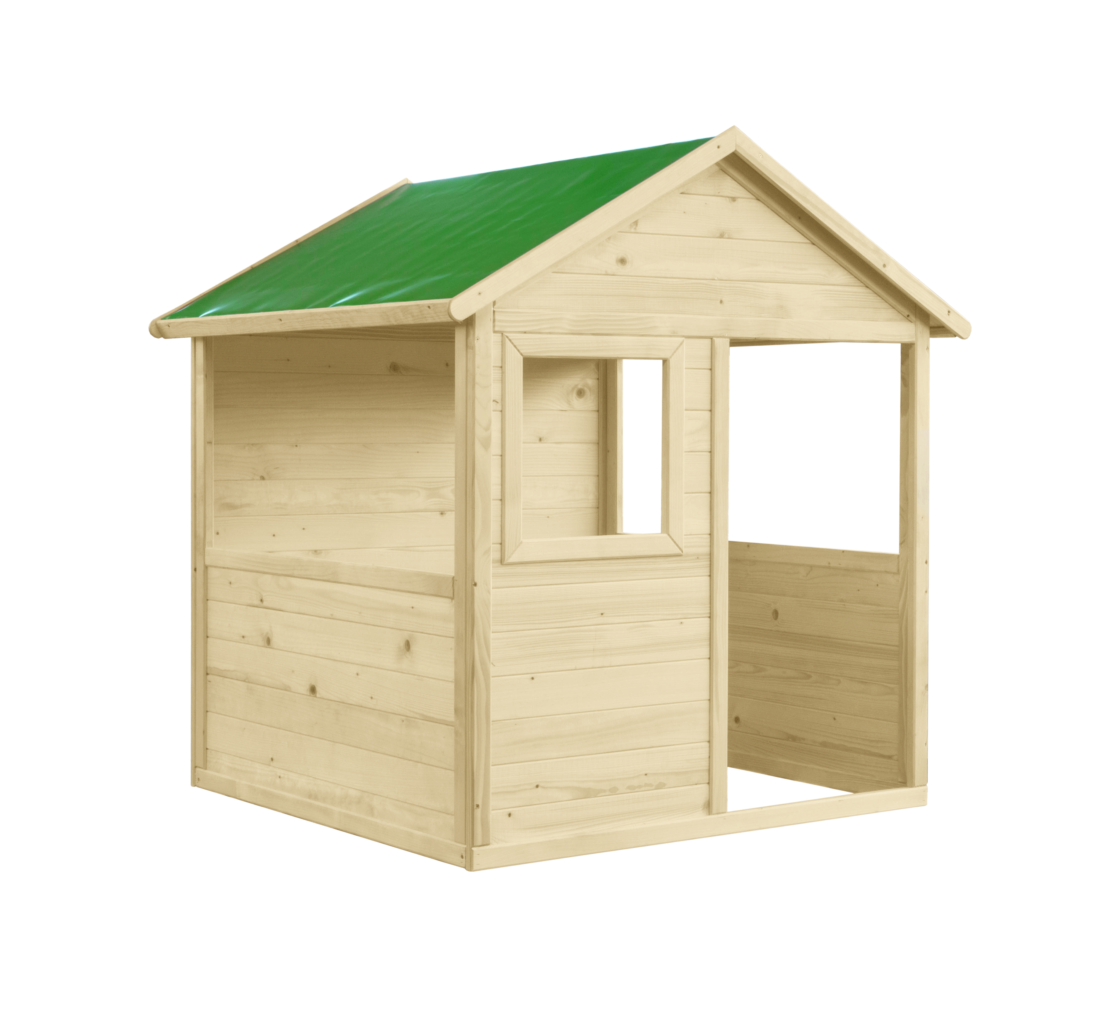 ZL OST Kinderspielhaus Fichte 136x143x127cm 