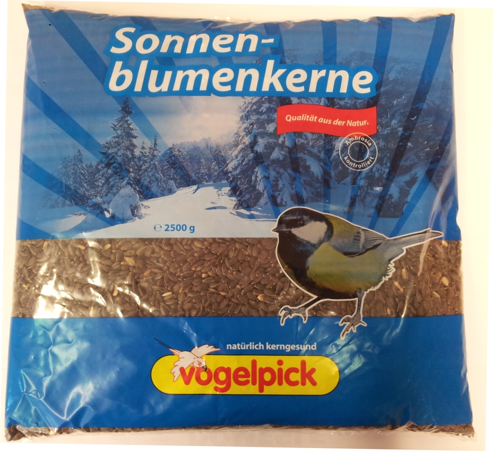 RAHMER MÜHLE GMBH Sonnenblumenkerne schwarz 2,5 kg 