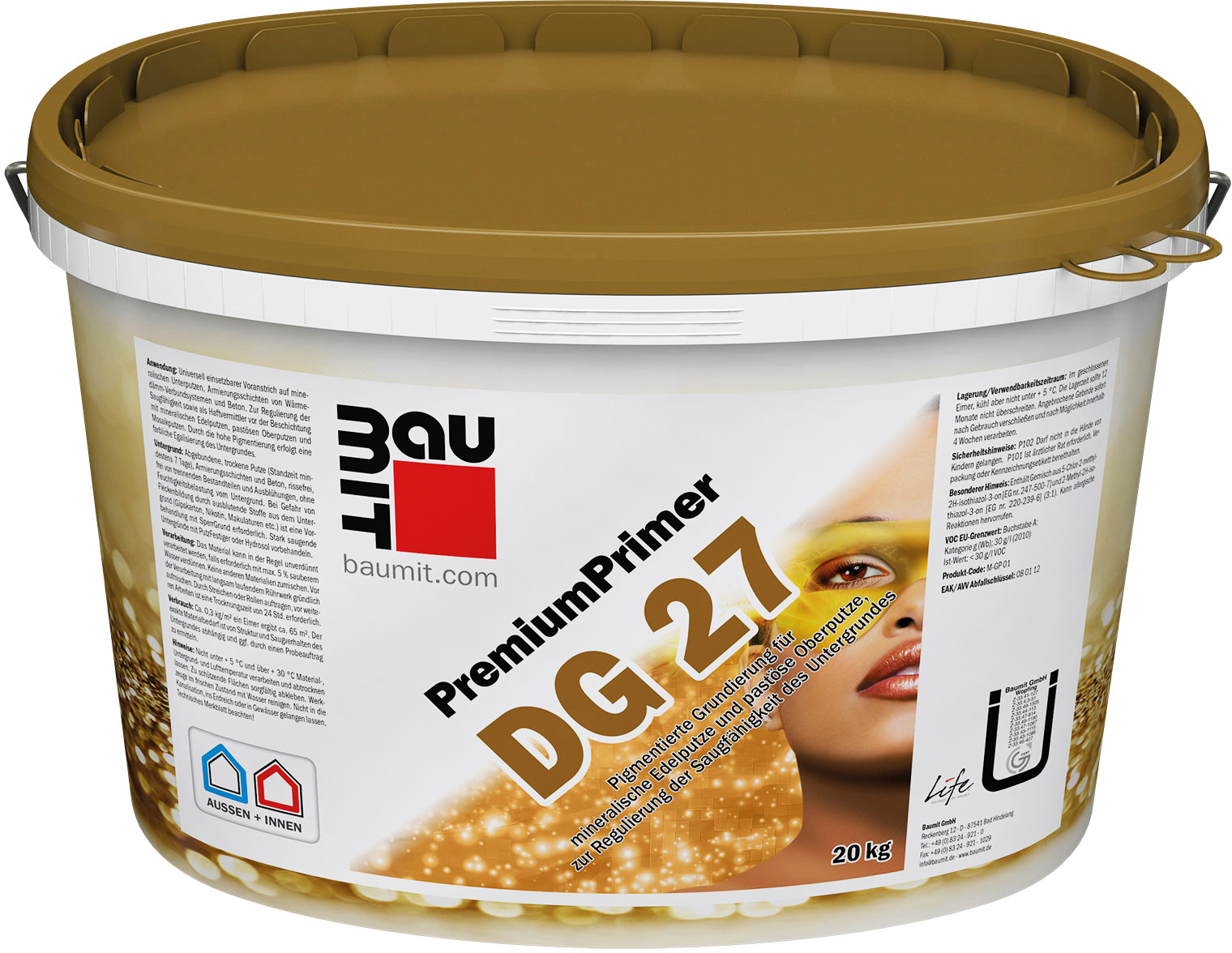 BAUMITBAYOSAN PremiumPrimer DG 27 weiß 20kg 