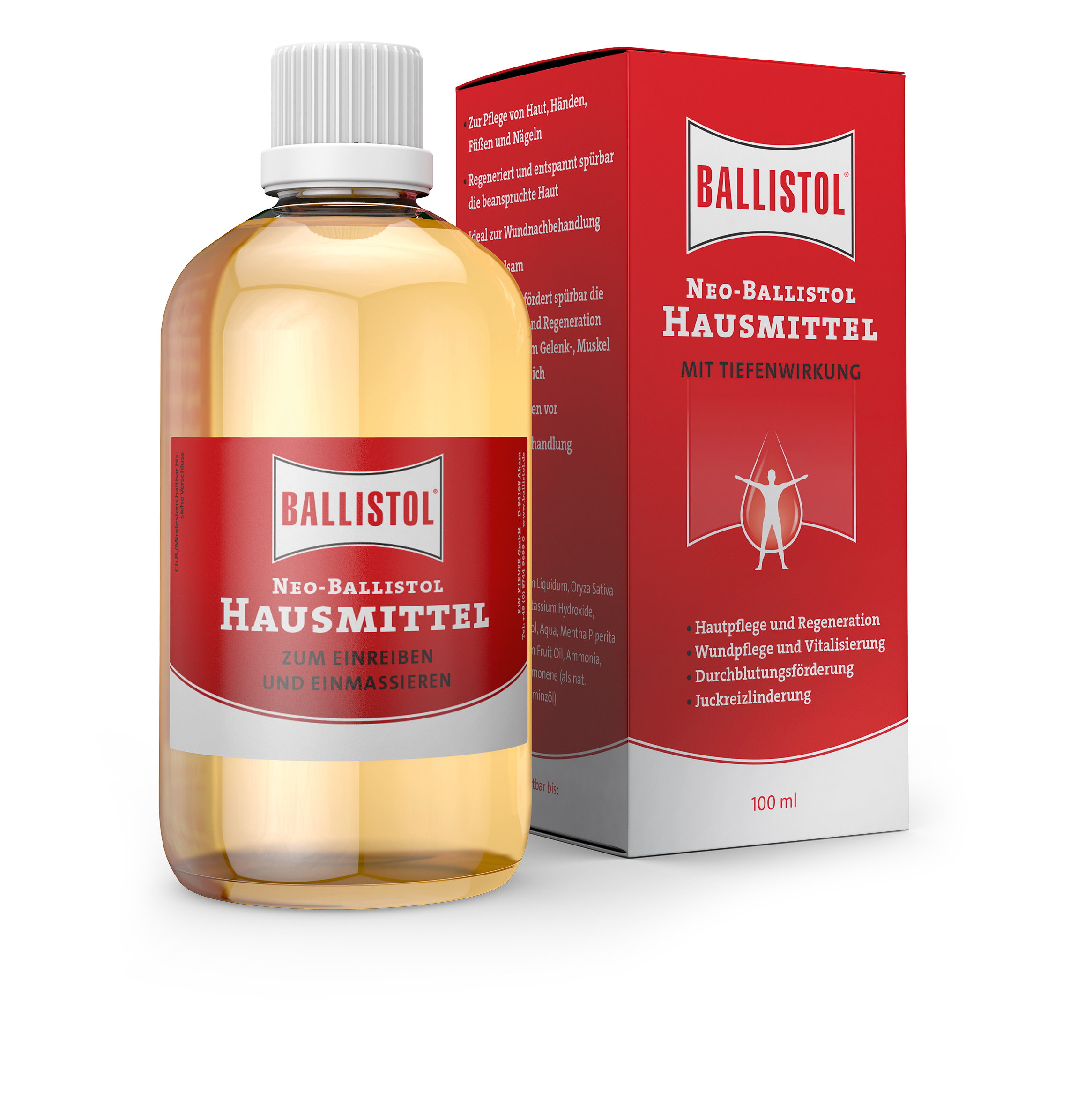 BALLISTOL GMBH Hautpflegeöl Neo-Ballistol 100ml Flasche o.Konservierungsstoffe BALLISTOL