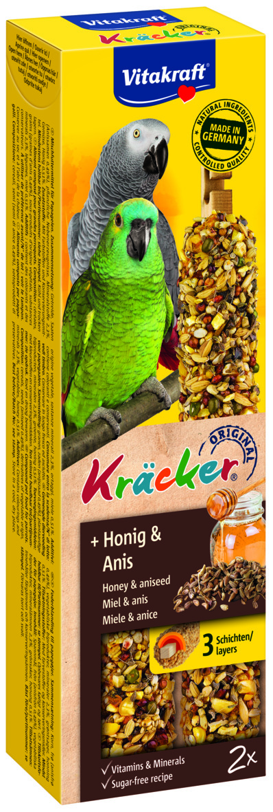 VITAKRAFT Kräcker Honig-Anis 2er PA 