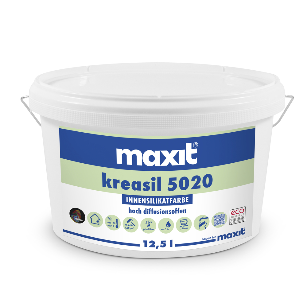 MAXIT KRÖLPA maxit kreasil 5020 weiß 5l Innensilikatfarbe