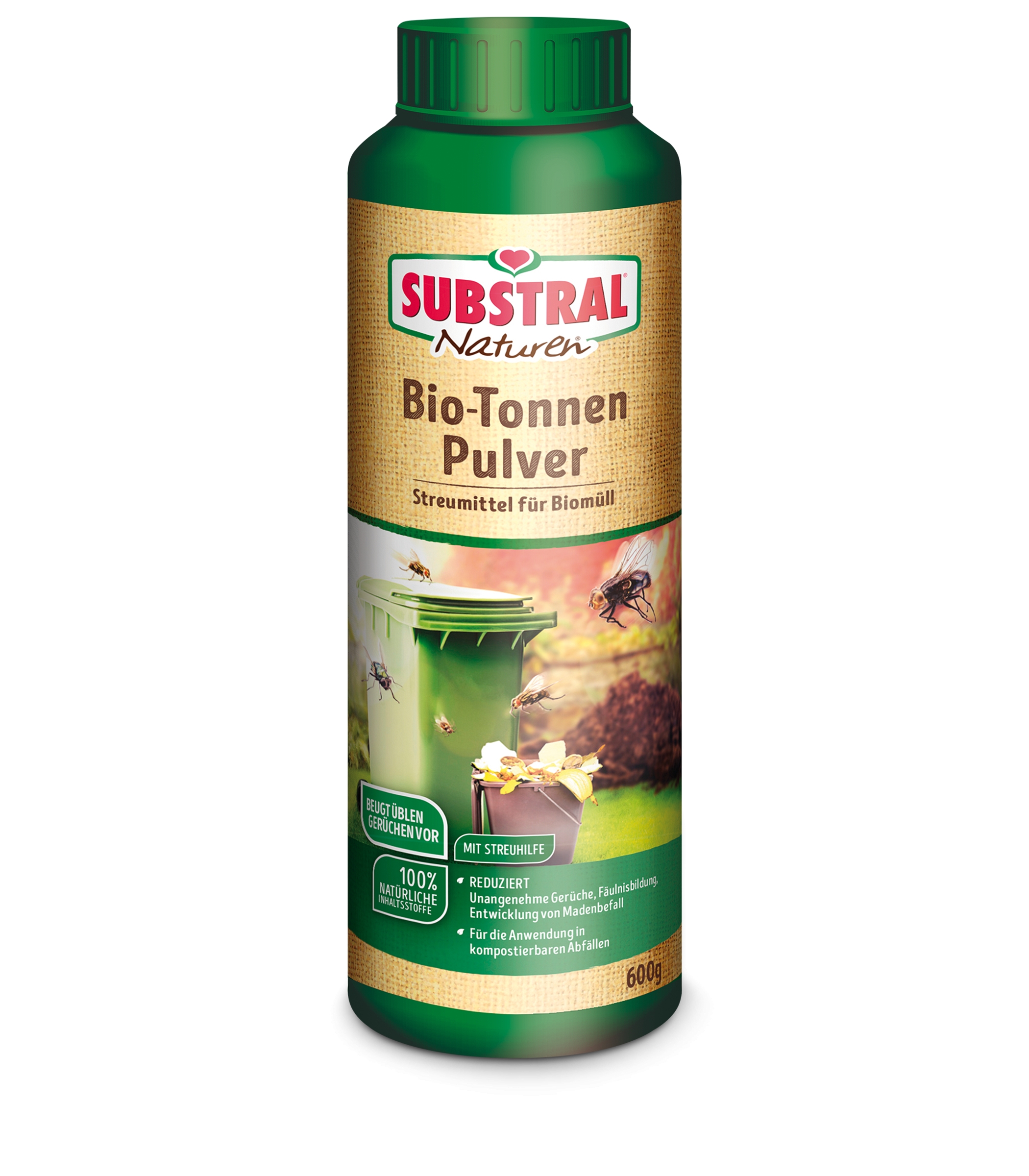 BEISELEN GMBH Naturen Bio Tonnenpulver 600g Substral