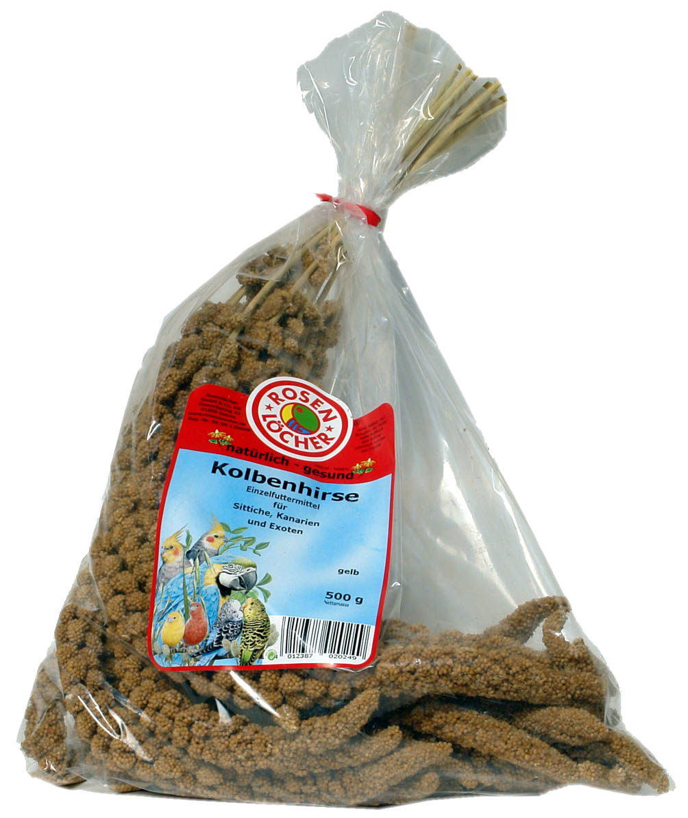 Kolbenhirse gelb 200g ROSENLÖCHER - Kolbenhirse gelb 200g