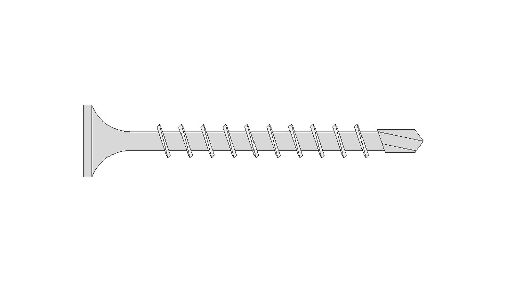 KNAUF GIPS, MARMORIT Knauf Schnellbauschrauben TB 3,5x55mm mit Bohrspitze, 1000 Stück