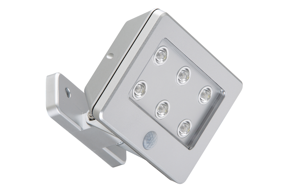 BRILONER LEUCHTEN GMBH - BRILON Wandleuchte Lero 6 LED IP54 titan-silber schwenkbar