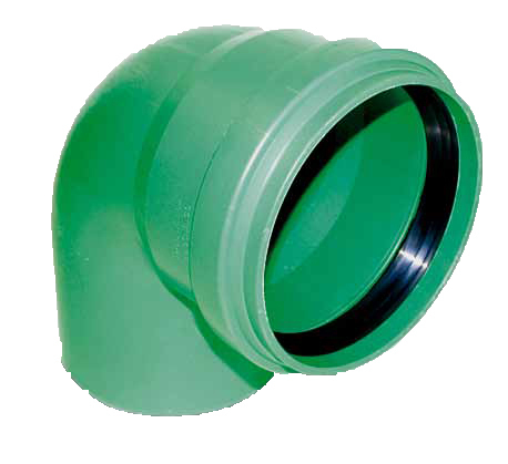 GEBR. OSTENDORF KUNSTSTOFFE KG2000 KGB-Bogen DN/OD 160 15° DIN EN 14758