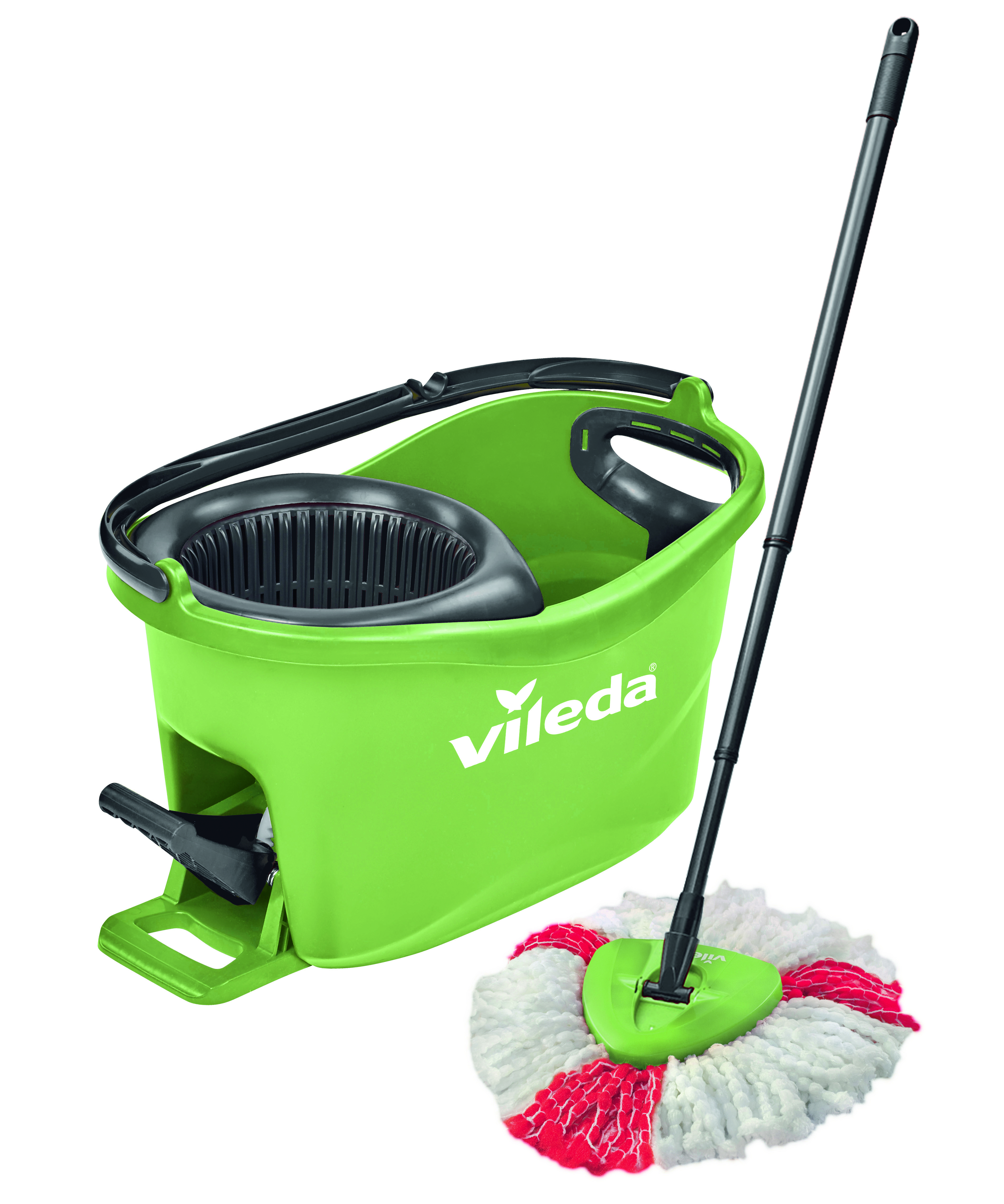 VILEDA EasyWring&Clean Turbo Box grün mit Eimer